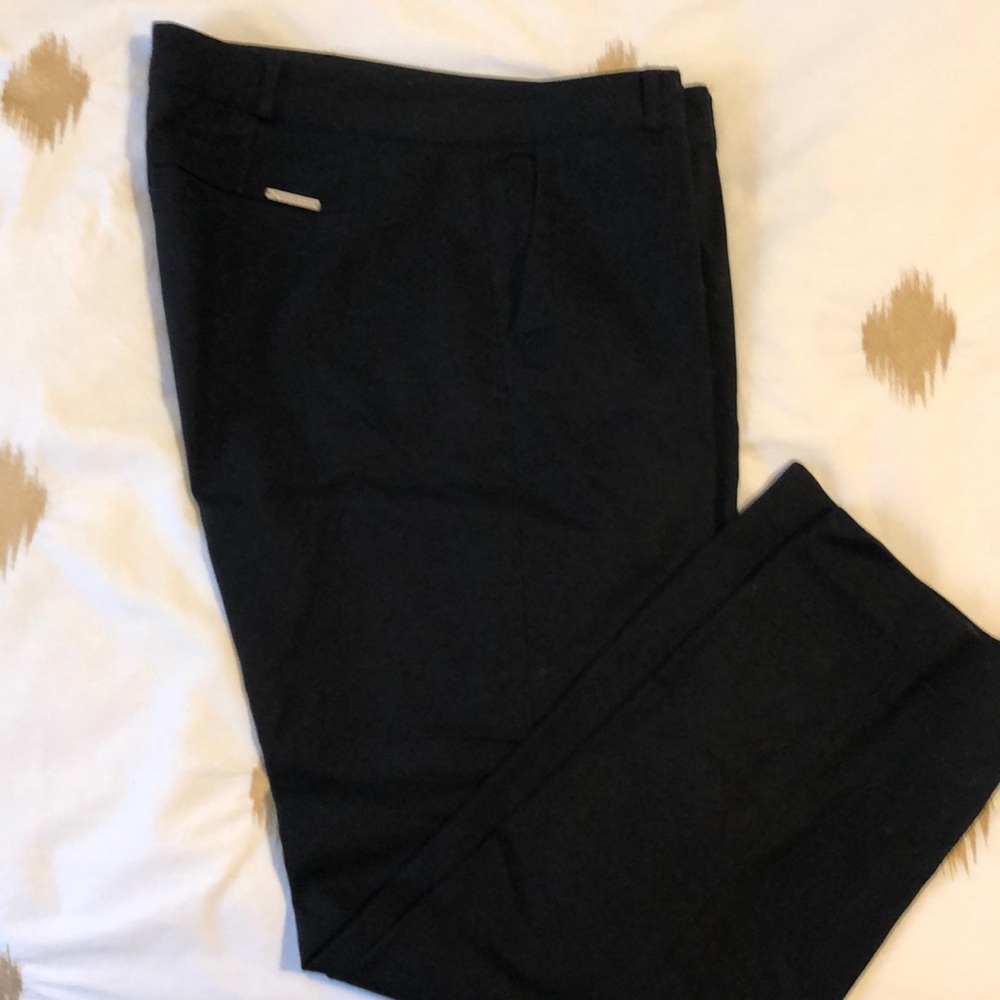 Michael by Michael Kors black capris